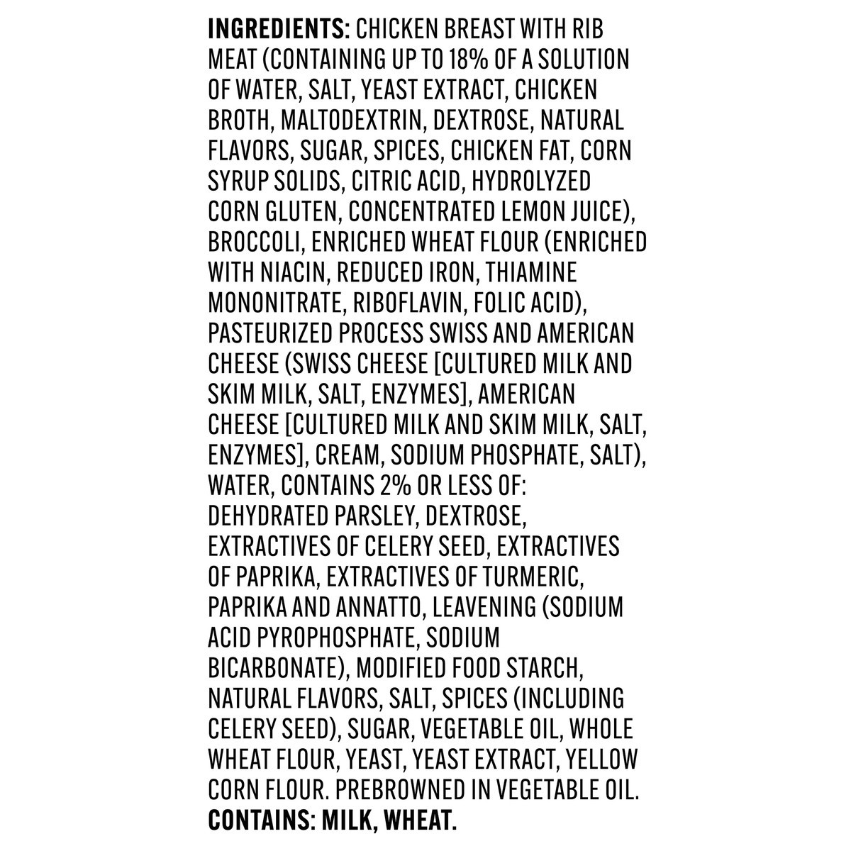 slide 15 of 16, Tyson Frozen Stuffed Chicken Breasts Broccoli Cheese, 6 Count, 6 ct
