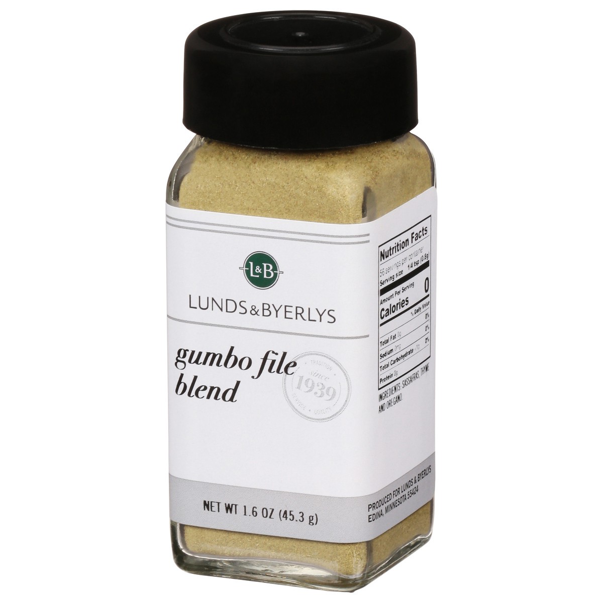 slide 7 of 9, Lunds & Byerlys Gumbo File Blend 1.6 oz, 1.6 oz