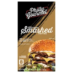 Philly Gourmet Smashed Patties