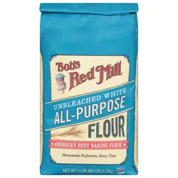 Bob's Red Mill White Unbleached All-Purpose Flour - 5 lb