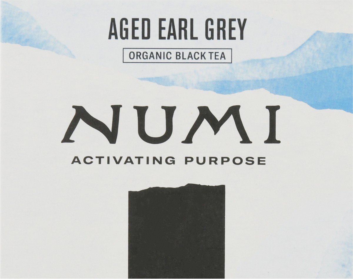 slide 4 of 9, Numi Organic Aged Earl Grey Black Tea Bags 18 ea, 18 ct