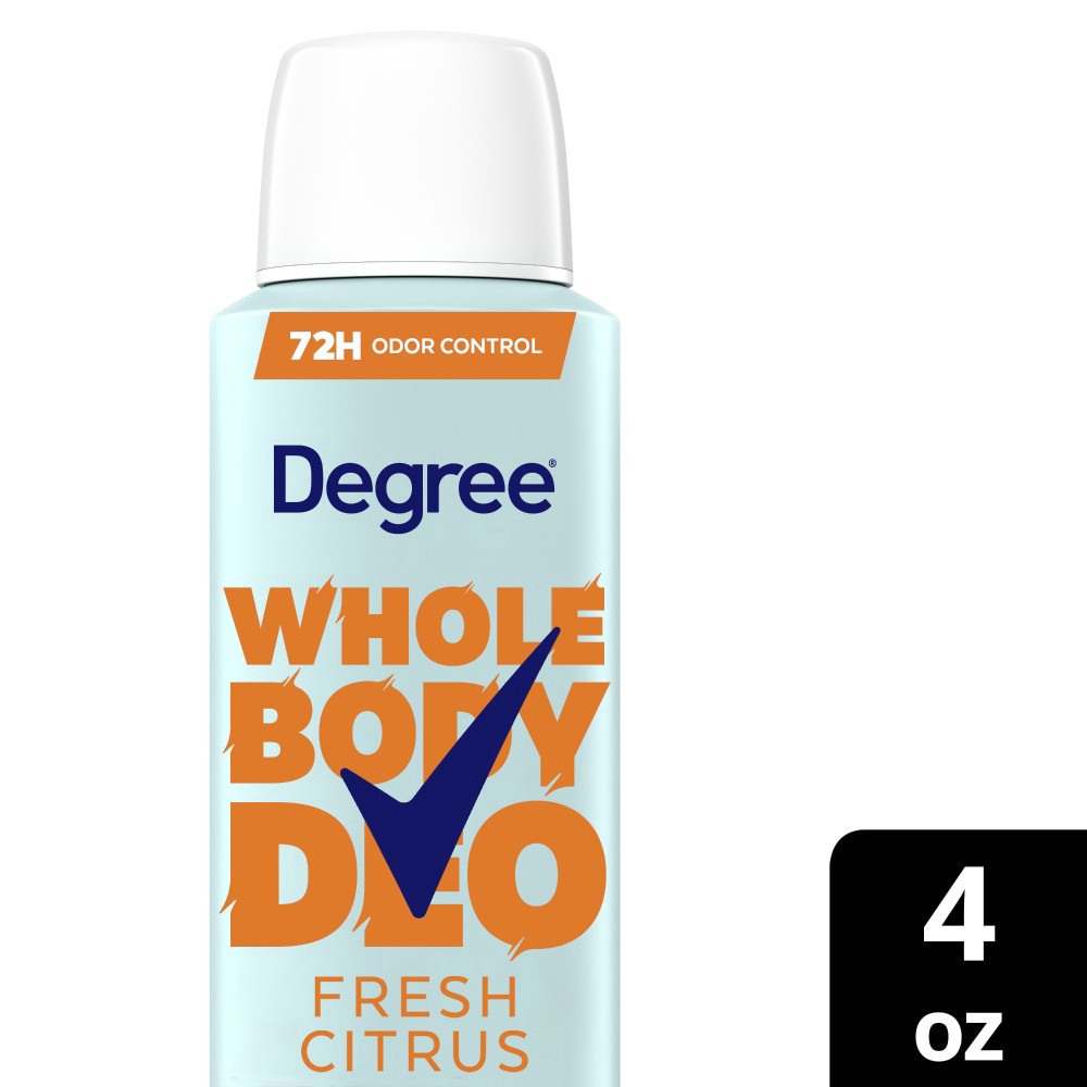 slide 1 of 4, Degree® Men Deodorant Spary Fresh Citrus, 4 oz