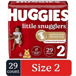 Huggies Little Snugglers Size 2 Baby Diapers - 29 Count
