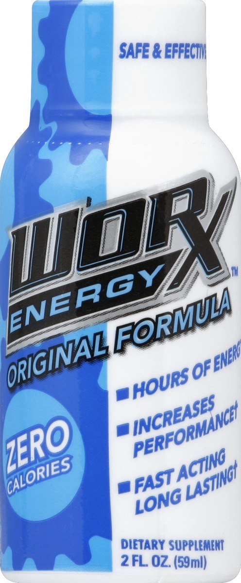 Worx Energy Shot Original Formula 2 oz Shipt