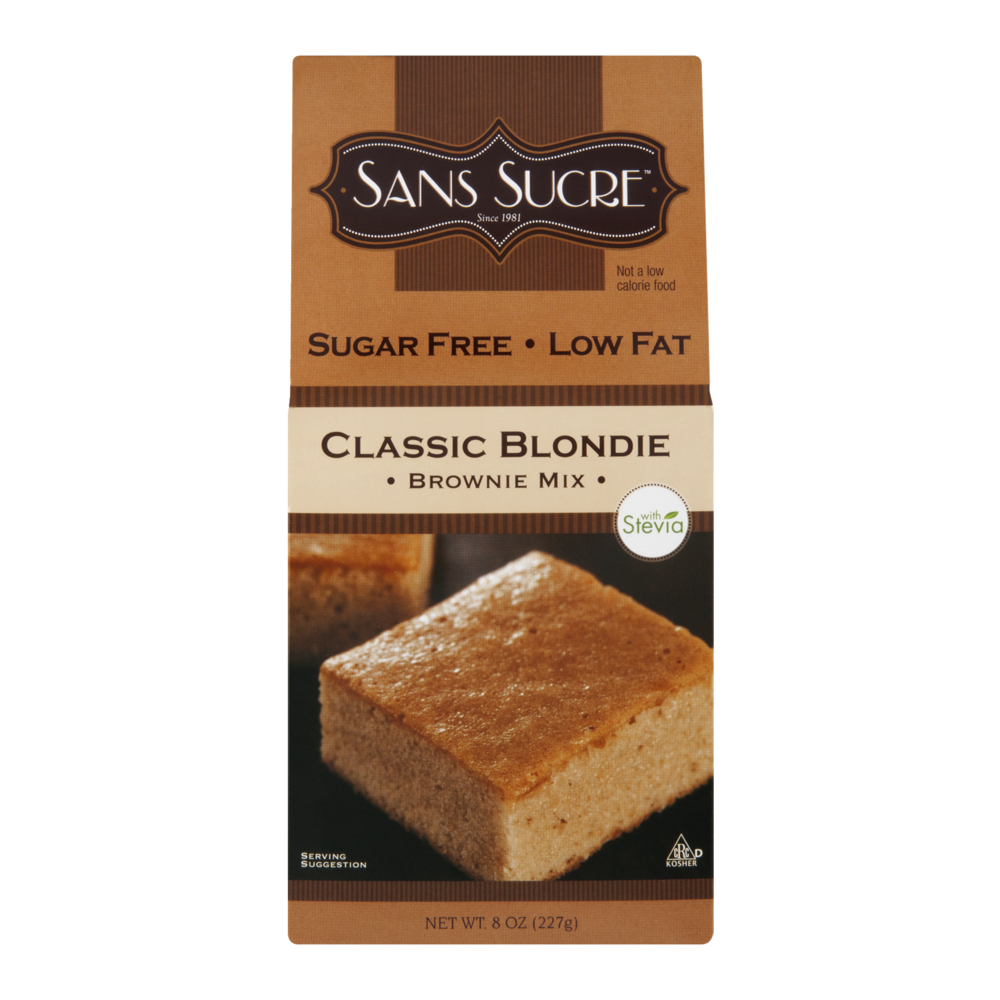 slide 1 of 1, Sans Sucre Classic Blondie Brownie Mix, 8 oz