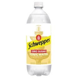 Schweppes Zero Sugar Tonic Water- 33.8 fl oz