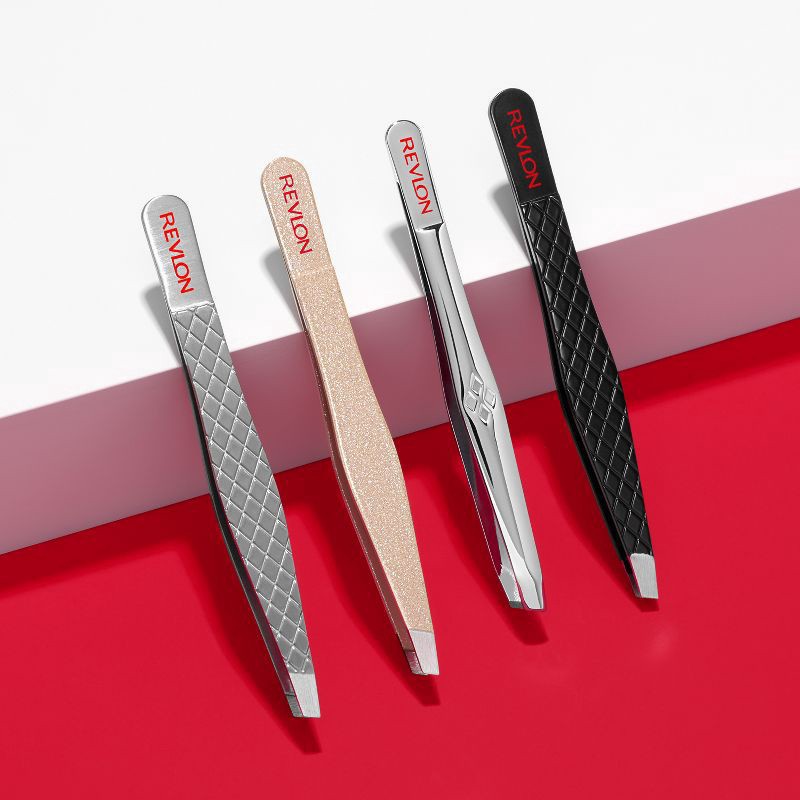 slide 2 of 8, Revlon Tweezer Slant Designer Collection, 1 ct
