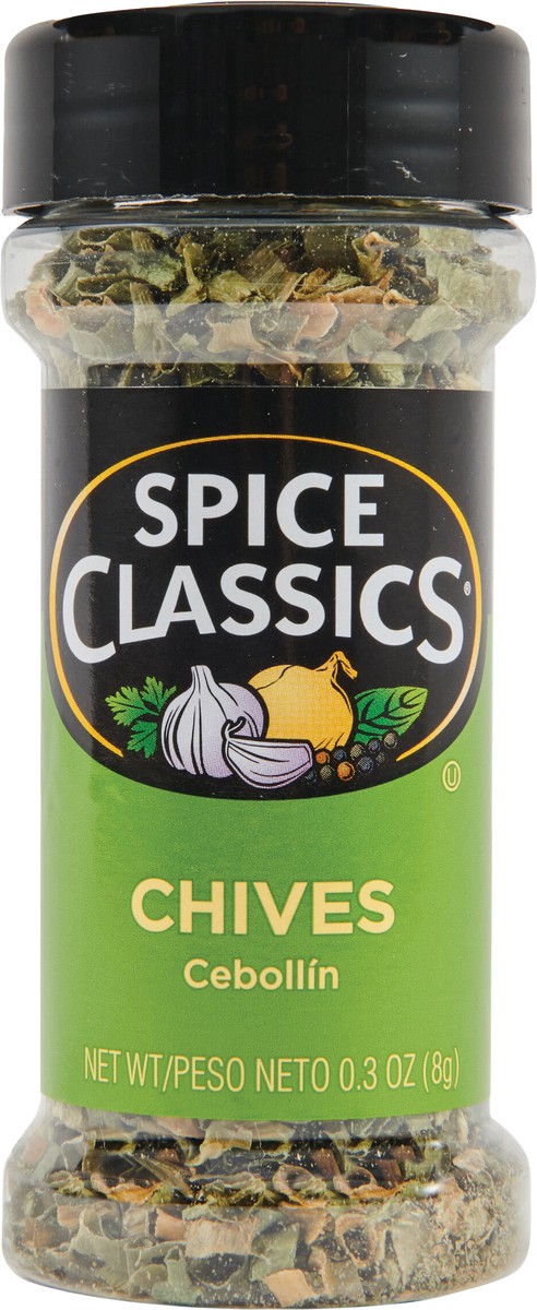 slide 6 of 10, Spice Classics Chives, 0.3 oz