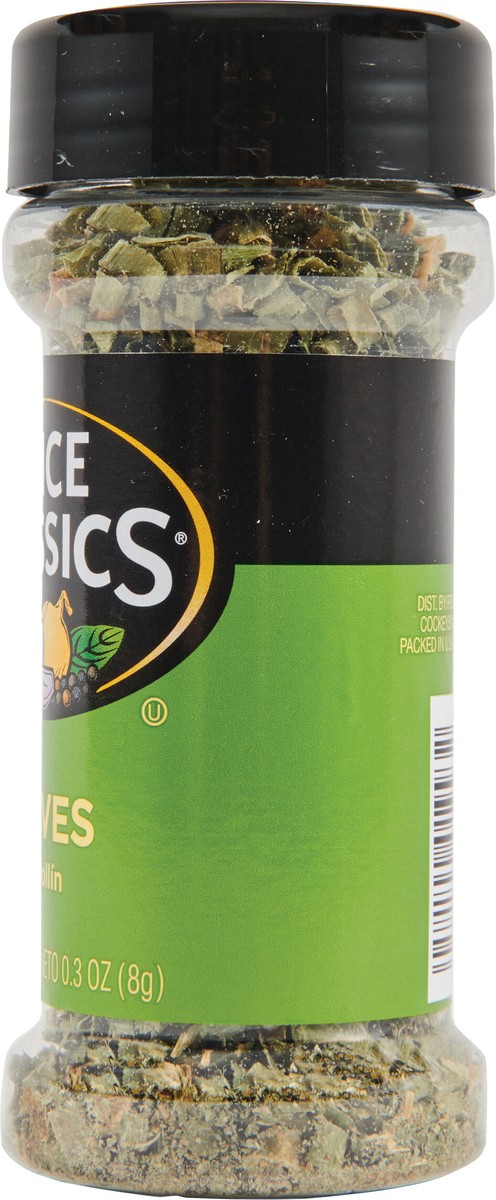 slide 3 of 10, Spice Classics Chives, 0.3 oz