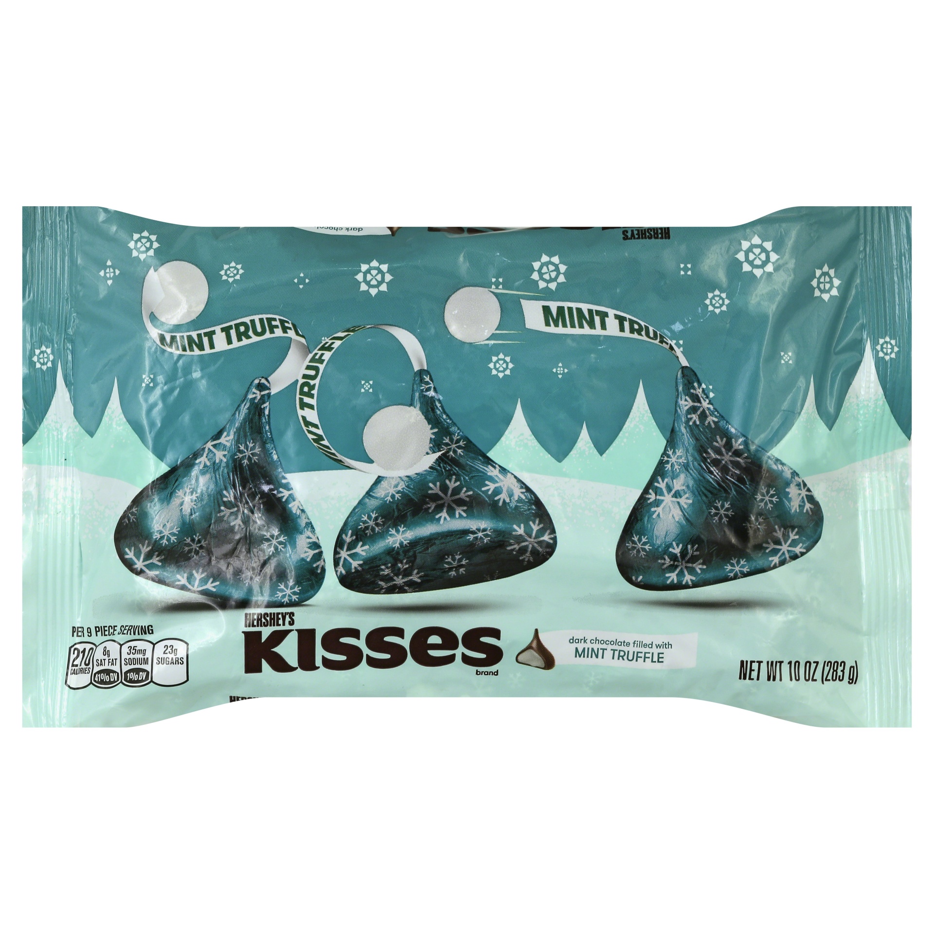 Hershey's Mint Truffle Kisses 10 oz Shipt
