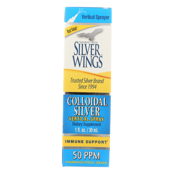slide 1 of 1, Natural Paths Natural Path Colloidal Silver Vertical Spray 50 Ppm, 1 ct