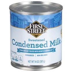 First Street Sweetened Condensed Milk