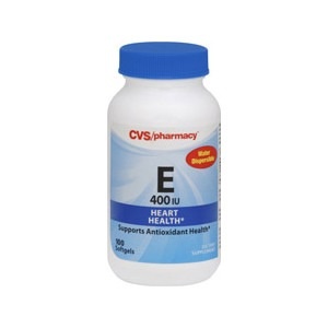 slide 1 of 1, CVS Pharmacy Vitamin E 400 Iu Softgels Water Solubilized, 100 ct