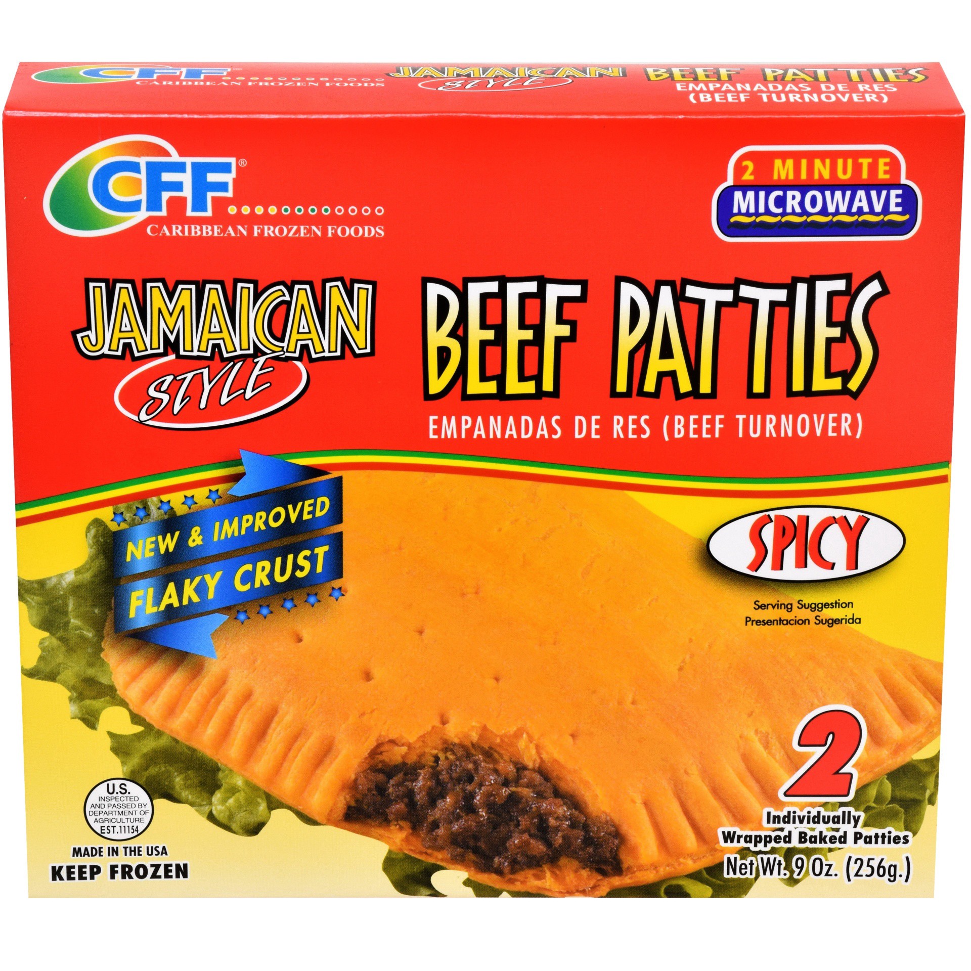 slide 1 of 2, Caribbean Food Delights Jamaican Style Beef Patties, 2 ct; 5 oz