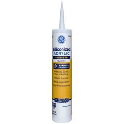 GE Siliconized Acrylic Painter's Pro Quick Dry - Clear 10 oz