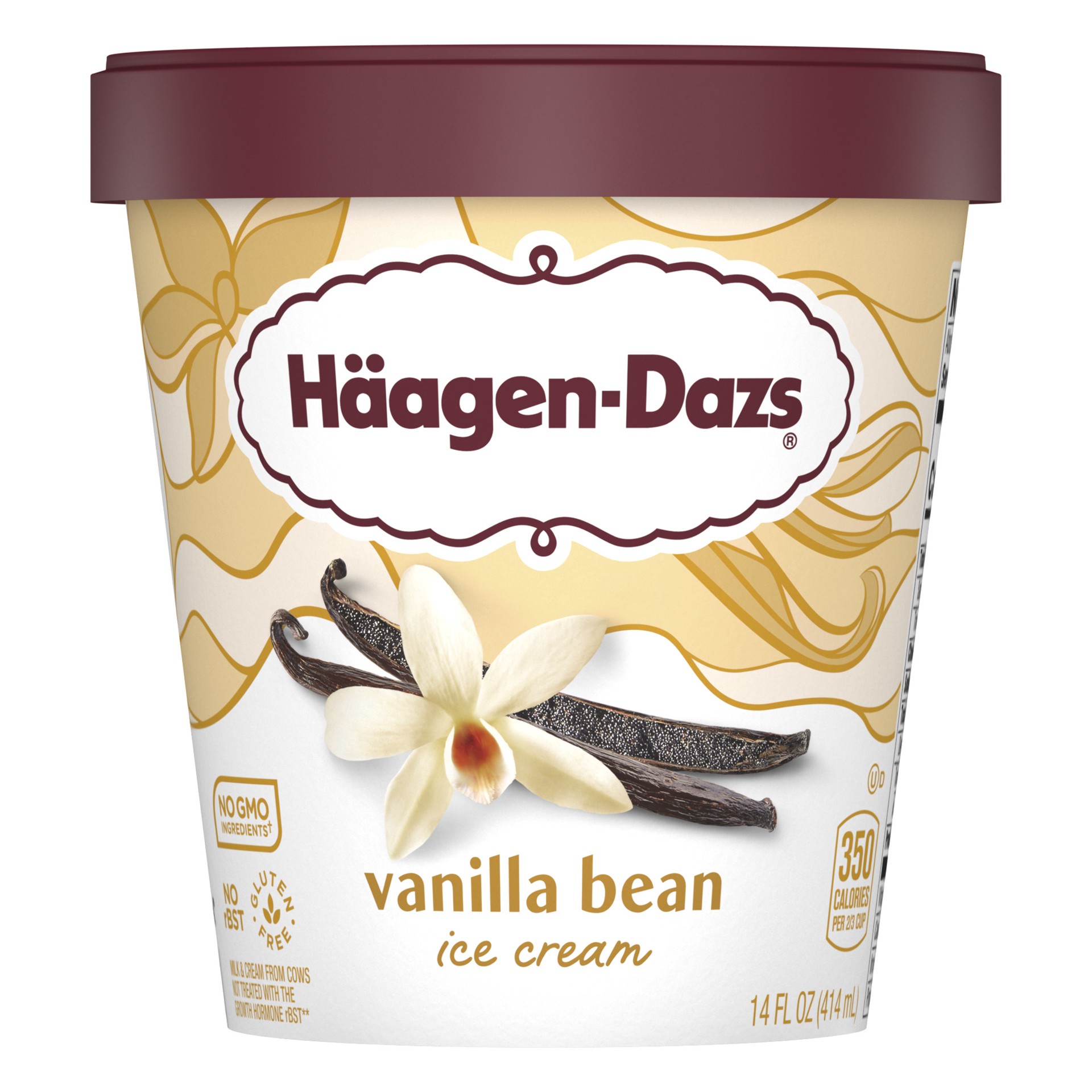 slide 1 of 5, Häagen-Dazs Vanilla Bean Ice Cream 14 fl oz, 14 fl oz