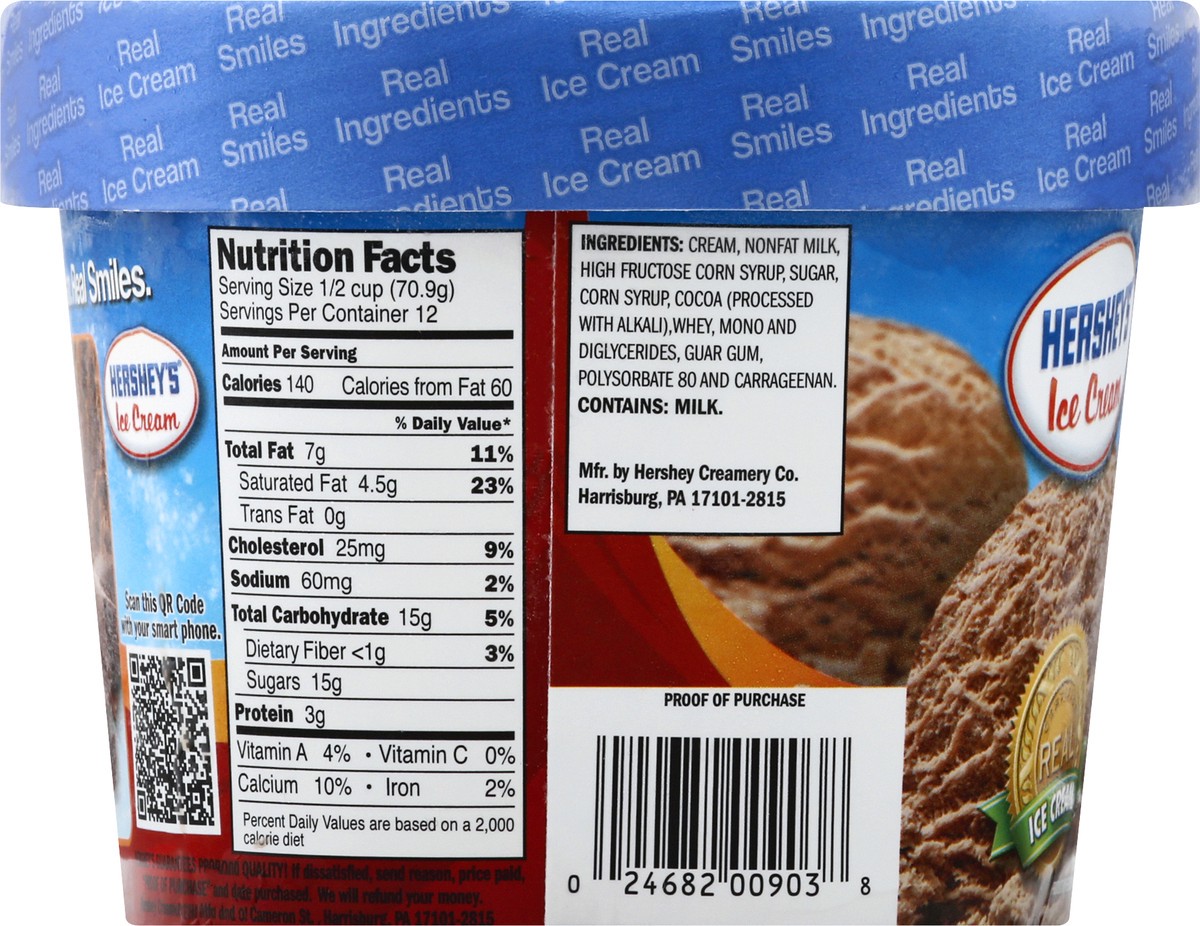 slide 2 of 13, Hershey's Ice Cream Premium Chocolate Ice Cream 1.5 qt, 1.50 qt