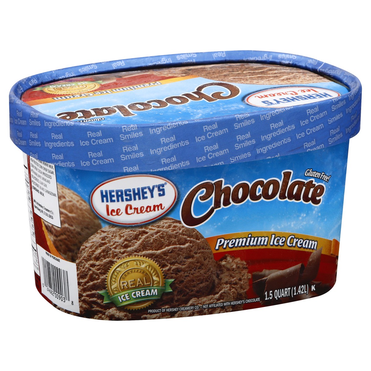 slide 3 of 13, Hershey's Ice Cream Premium Chocolate Ice Cream 1.5 qt, 1.50 qt