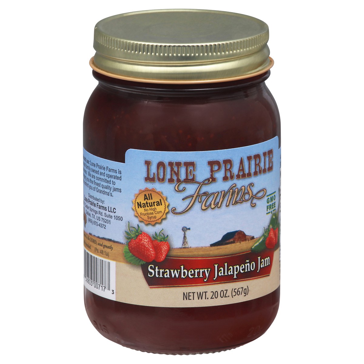 slide 4 of 9, Lone Prairie Farms Strawberry Jalapeno Jam 20 oz, 20 oz