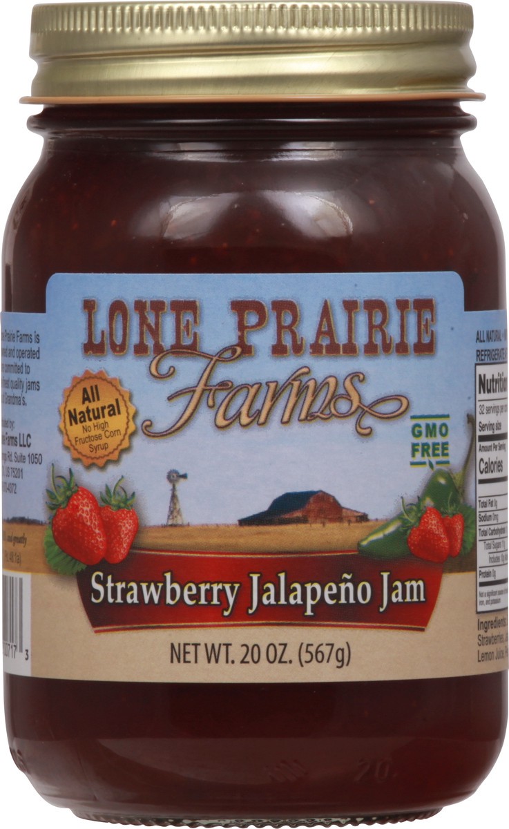 slide 3 of 9, Lone Prairie Farms Strawberry Jalapeno Jam 20 oz, 20 oz