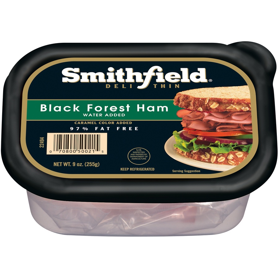 subway black forest ham nutrition