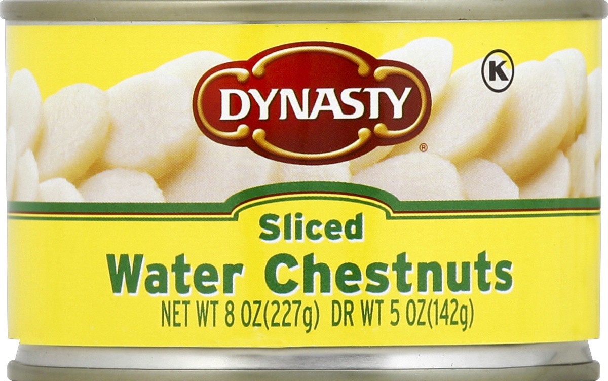 slide 2 of 2, Dynasty Sliced Water Chestnuts, 8 oz