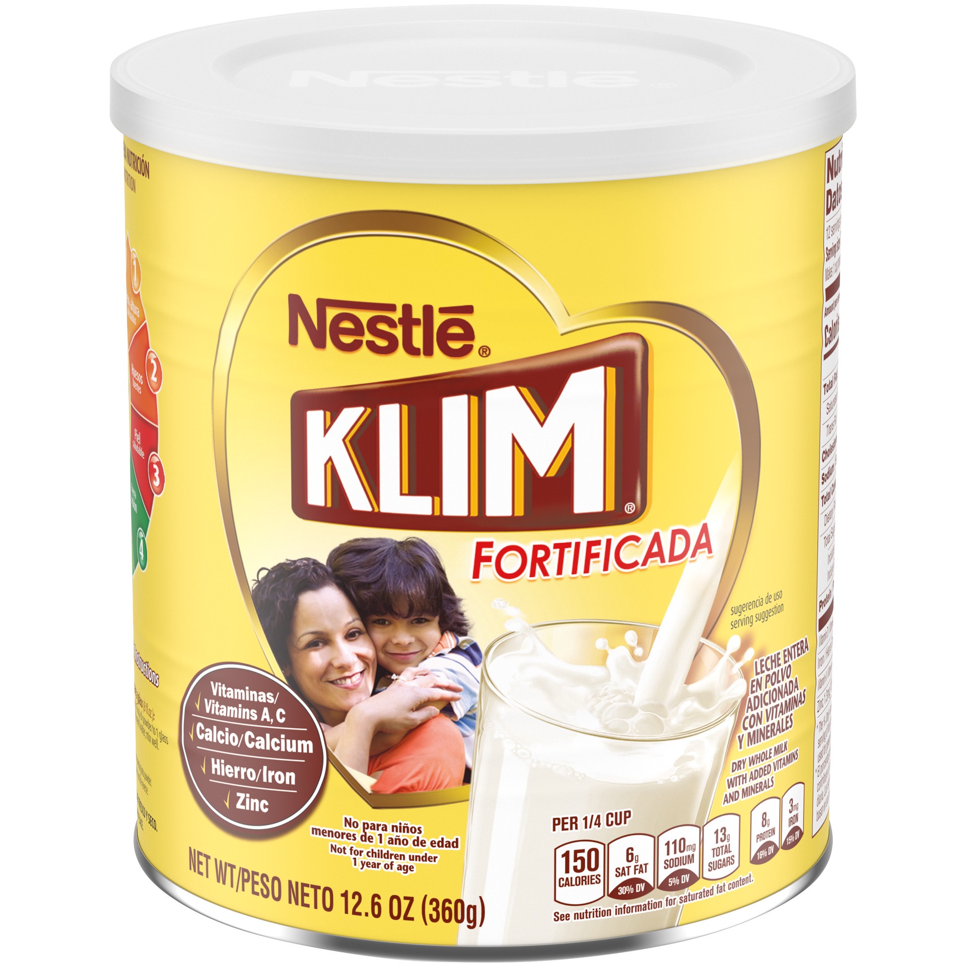 slide 1 of 2, Klim NESTLE KLIM Powdered Milk, 12.7 oz