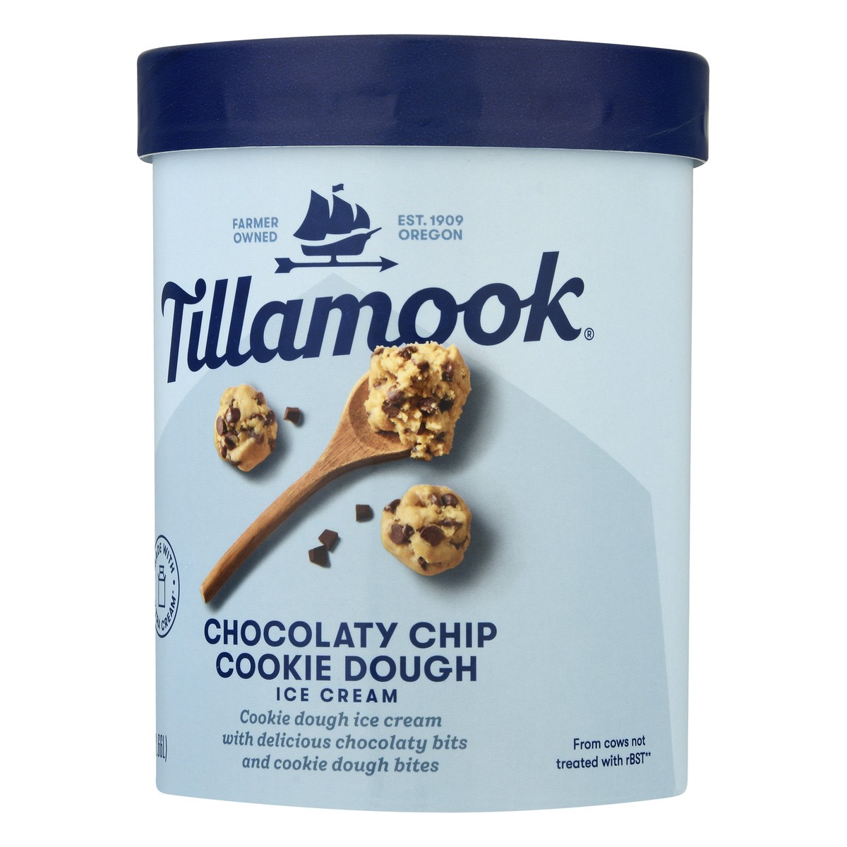 slide 6 of 11, Tillamook Cookie Dough Chocolaty Chip Ice Cream 1.75 qt, 1.75 qt