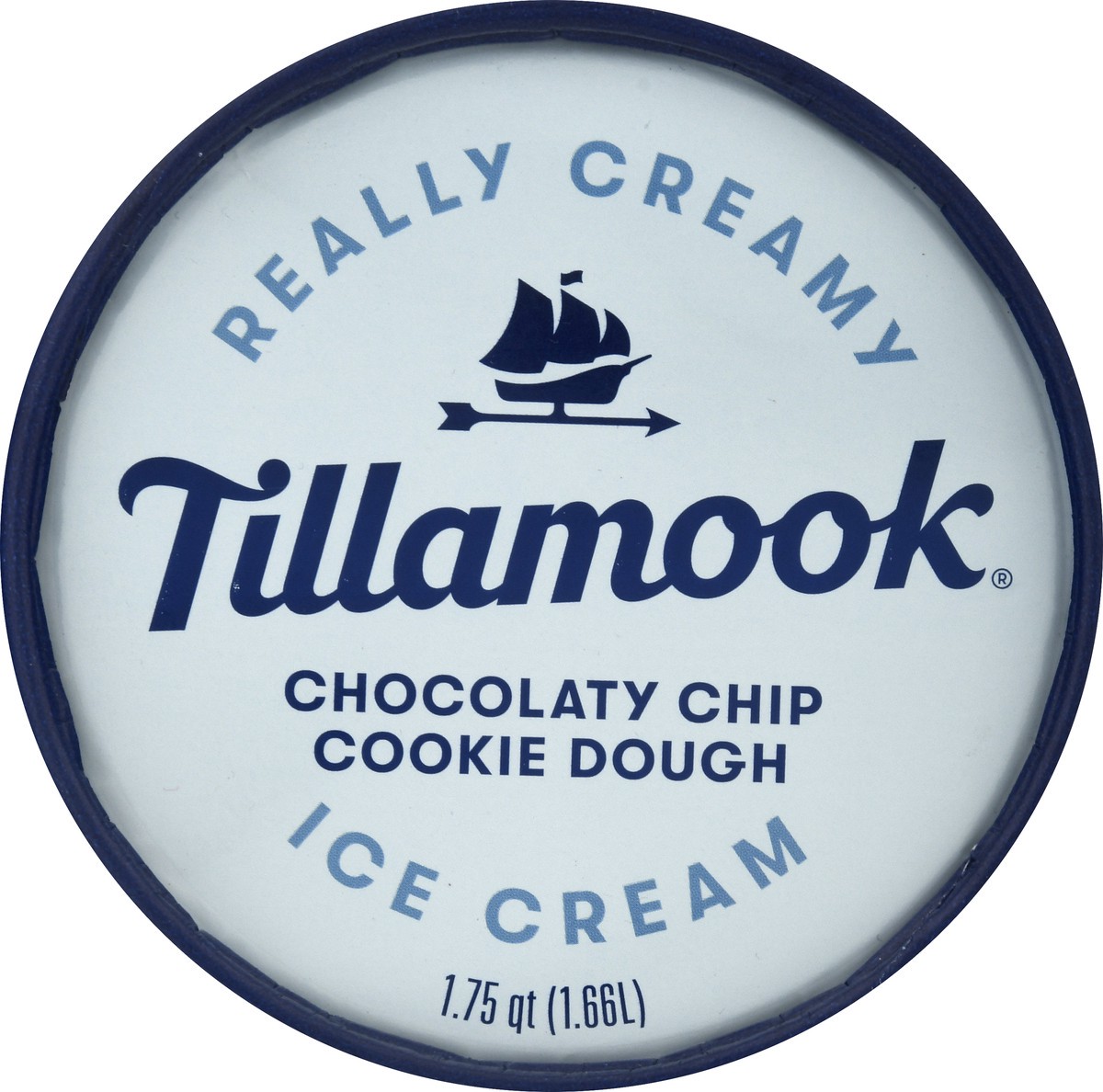 slide 11 of 11, Tillamook Cookie Dough Chocolaty Chip Ice Cream 1.75 qt, 1.75 qt