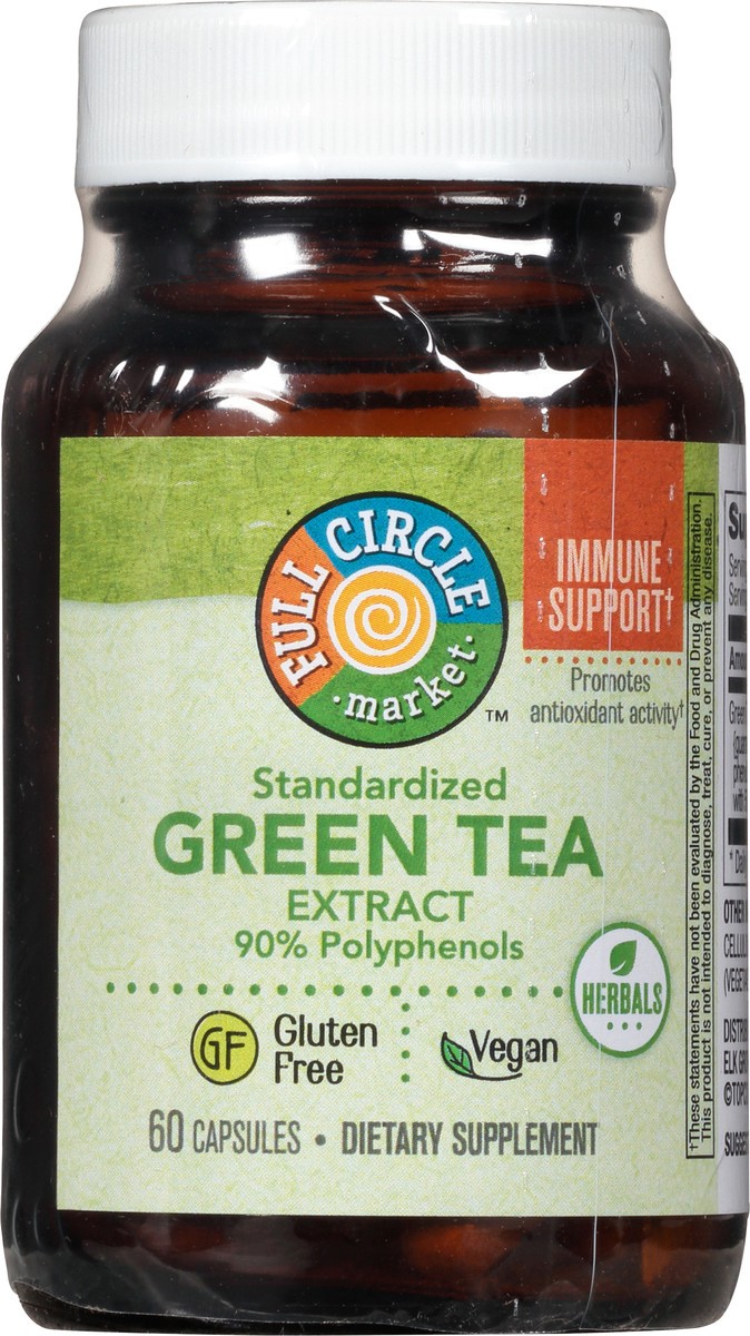 slide 4 of 15, Full Circle Market Green Tea Extract 60 Capsules, 60 ct