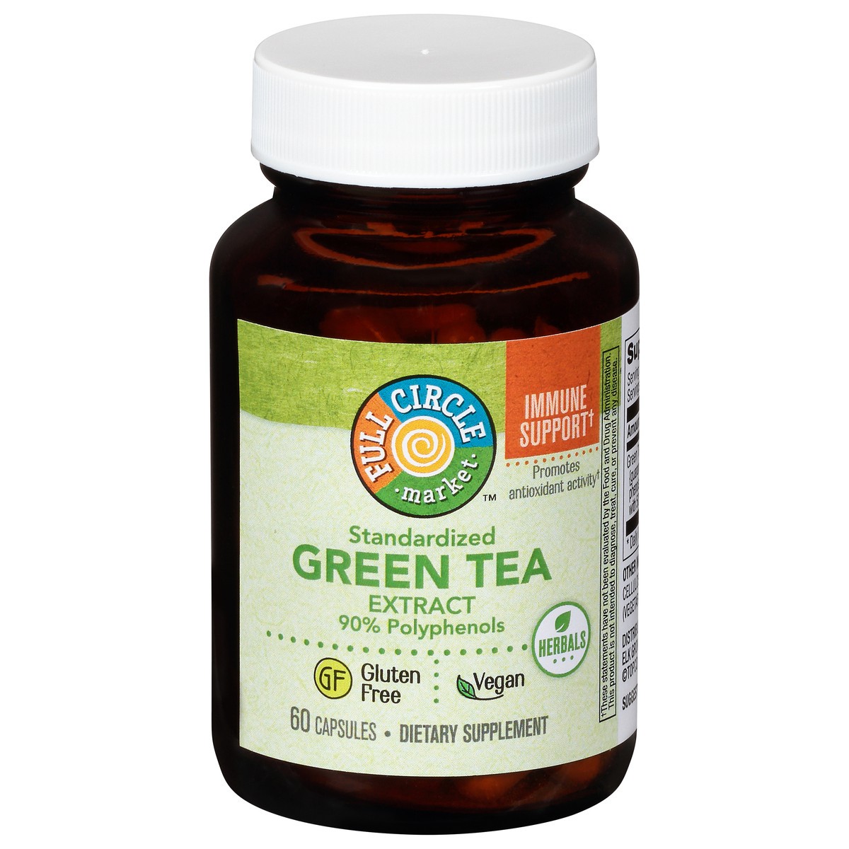 slide 7 of 15, Full Circle Market Green Tea Extract 60 Capsules, 60 ct