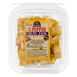 Boar's Head Bold 3 Pepper Colby Jack Cheese Cubes