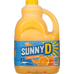 Sunny D Sunnyd Smooth Orange Juice Drink, 1 Gallon Bottle