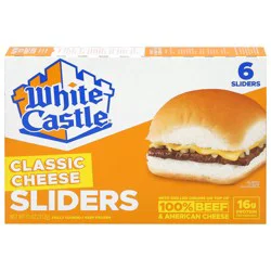 White Castle Classic Cheese Sliders 3 - 2 Packs