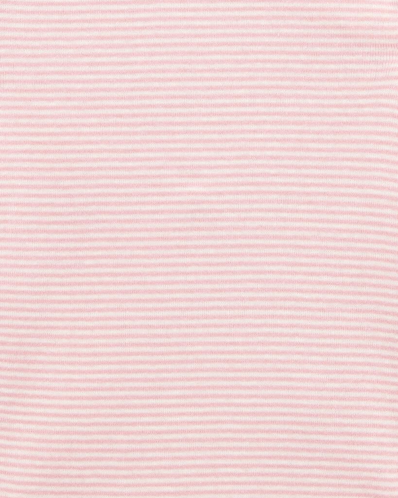 slide 5 of 7, Carter's Baby 5-Pack Floral Bunny Short-Sleeve Cotton Bodysuits - Pink Pink 6M, 1 ct