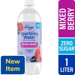 Kroger® Zero Sugar Mixed Berry Sparkling Water