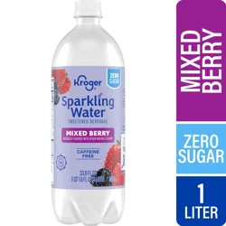 Kroger® Zero Sugar Mixed Berry Sparkling Water