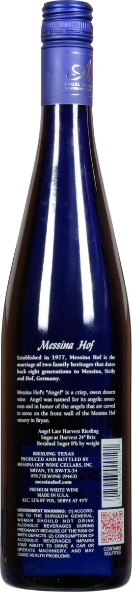slide 9 of 12, Messina Hof Angel Heavenly Sweet Riesling 1 ea, 1 ct