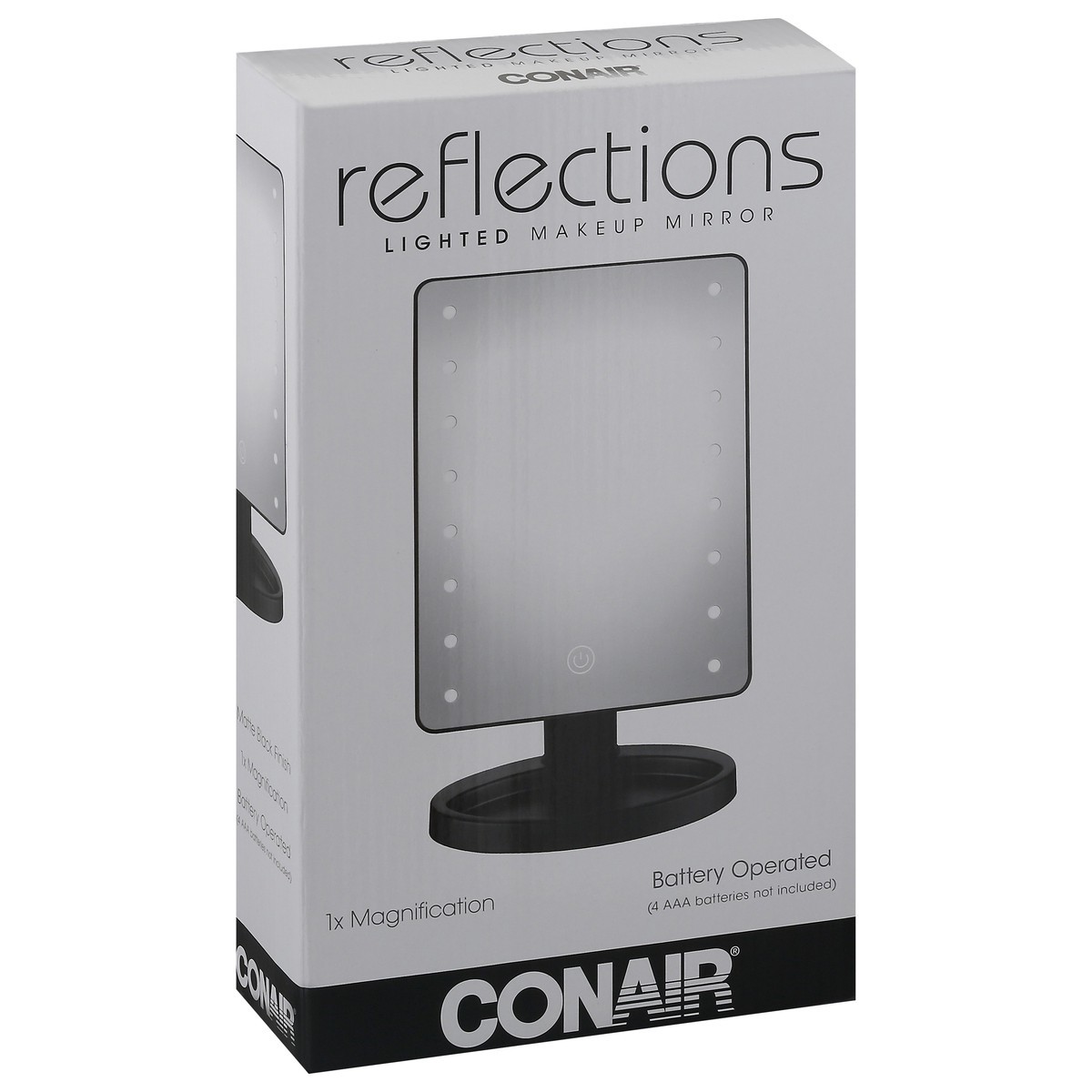 slide 4 of 9, Conair Reflections Lighted Makeup Mirror 1 ea Box, 1 ct