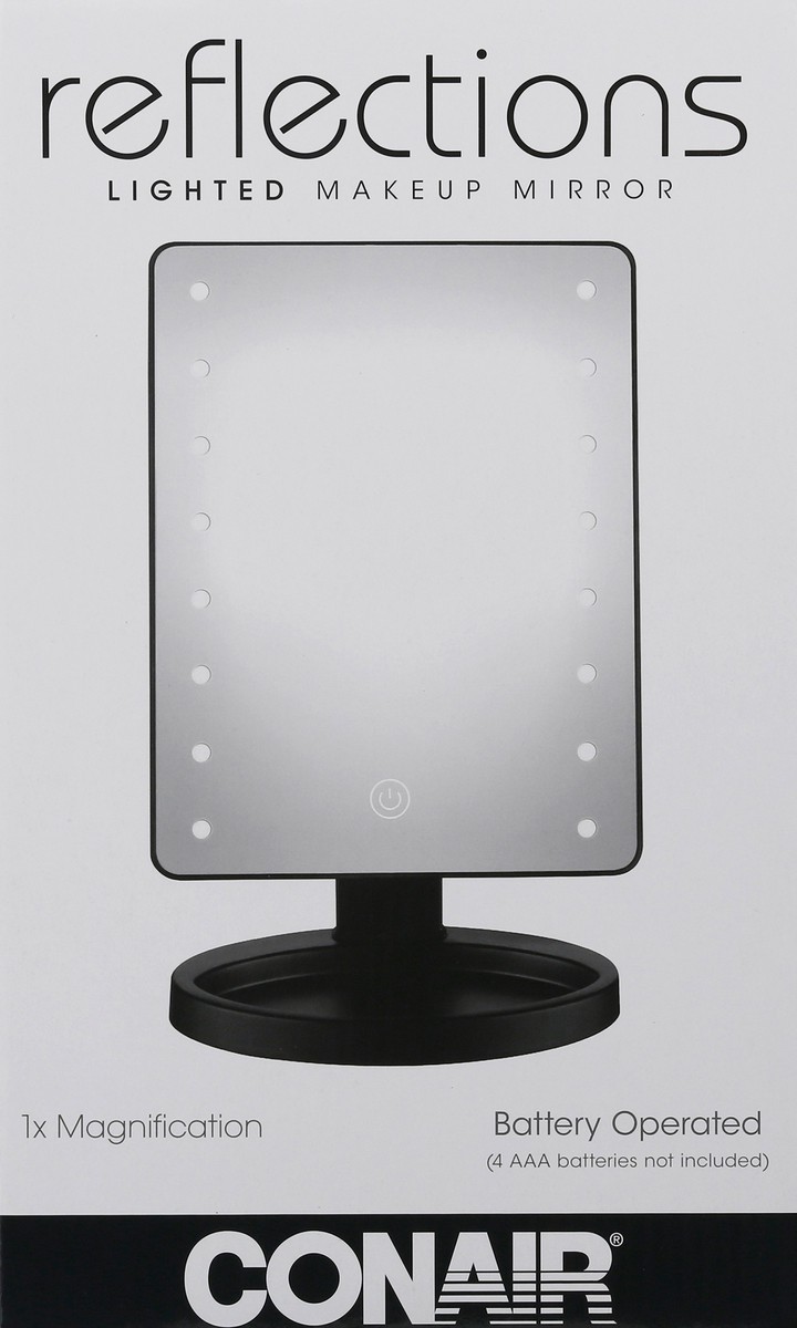 slide 7 of 9, Conair Reflections Lighted Makeup Mirror 1 ea Box, 1 ct