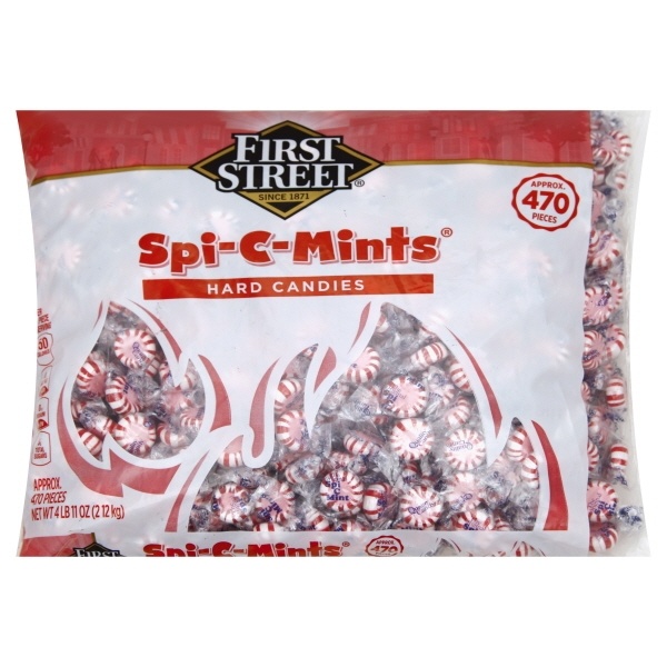 slide 1 of 1, First Street Spi-C-Mints, 4.11 lb