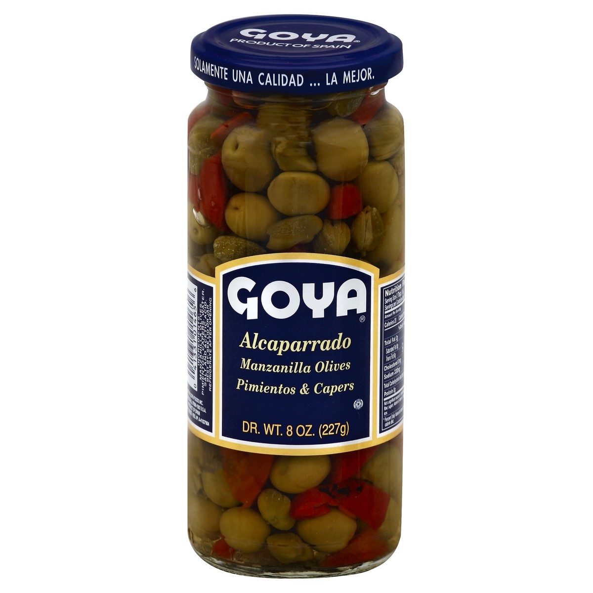 slide 2 of 2, Goya Pimiento Capers Alcaparroado, 8 oz