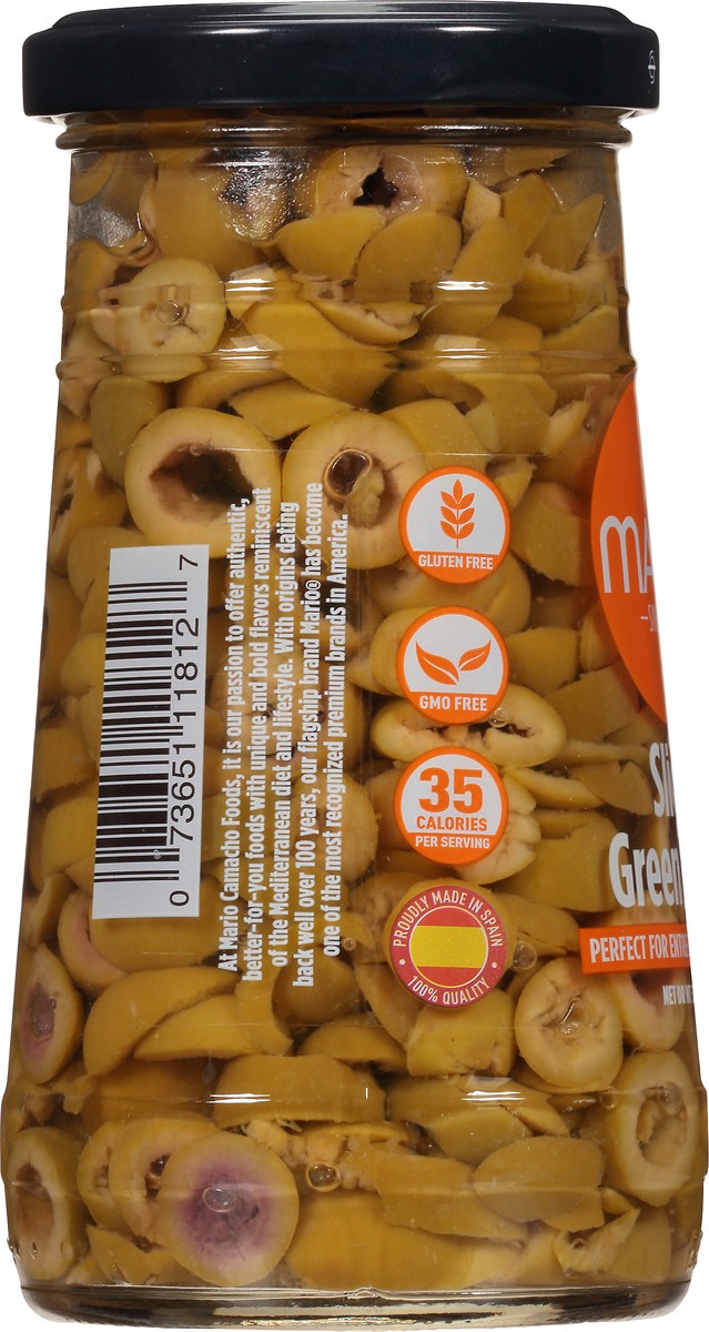 slide 2 of 8, Mario Sliced Manzanilla Olives - 5.75 oz, 5.75 oz