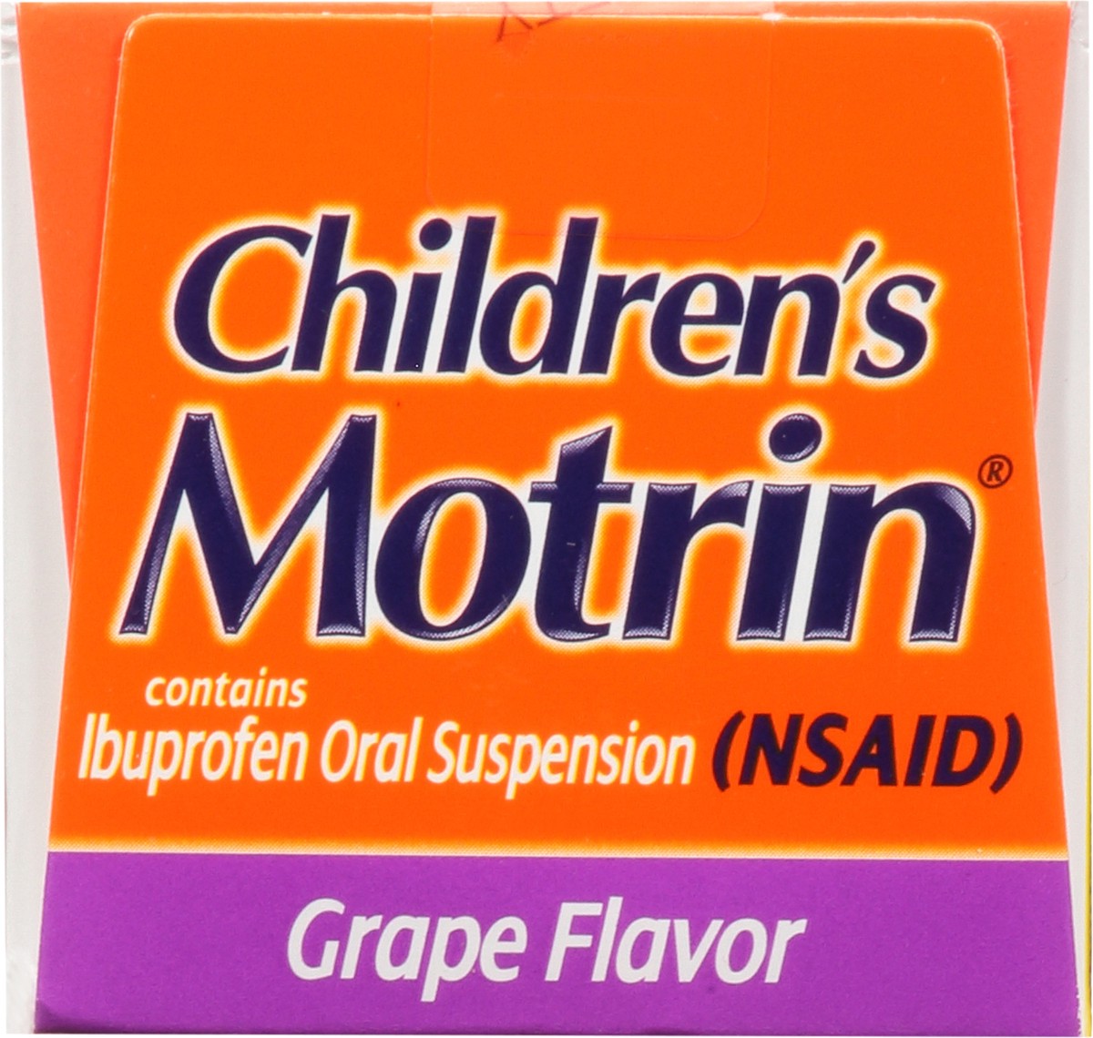 slide 9 of 9, Motrin Children's Motrin Pain Reliever/Fever Reducer Liquid - Ibuprofen (NSAID) - Grape - 4 fl oz, 4 fl oz