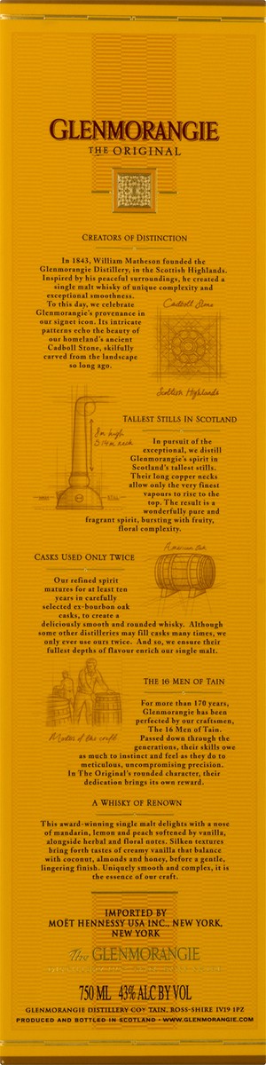 slide 8 of 10, Glenmorangie Scotch Whiskey 0Ml:Reg:Reg, 750.0 ml