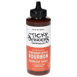 Sticky Fingers Smokehouse Kentucky-Style Bourbon Barbecue Sauce 15.5 oz