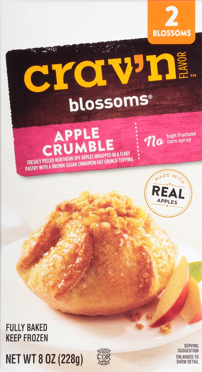 slide 6 of 9, Crav'n Flavor Apple Crumble Blossoms 2 ea, 