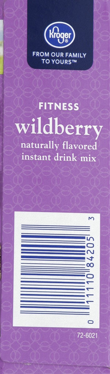 slide 2 of 4, Kroger Fitness Drink Mix - Wildberry, 10 ct; 0.077 oz