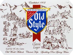 Heileman's Old Style Beer, 12 Pack, 12 fl oz Aluminum Cans, 4.6% ABV, Domestic Lager