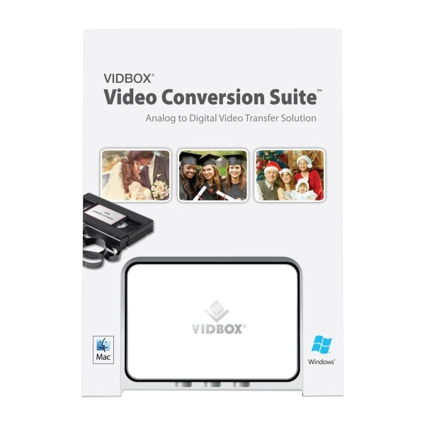 slide 1 of 2, Vidbox Video Conversion Suite 2.0, For Pc And Apple Mac, Traditional Disc, 1 ct